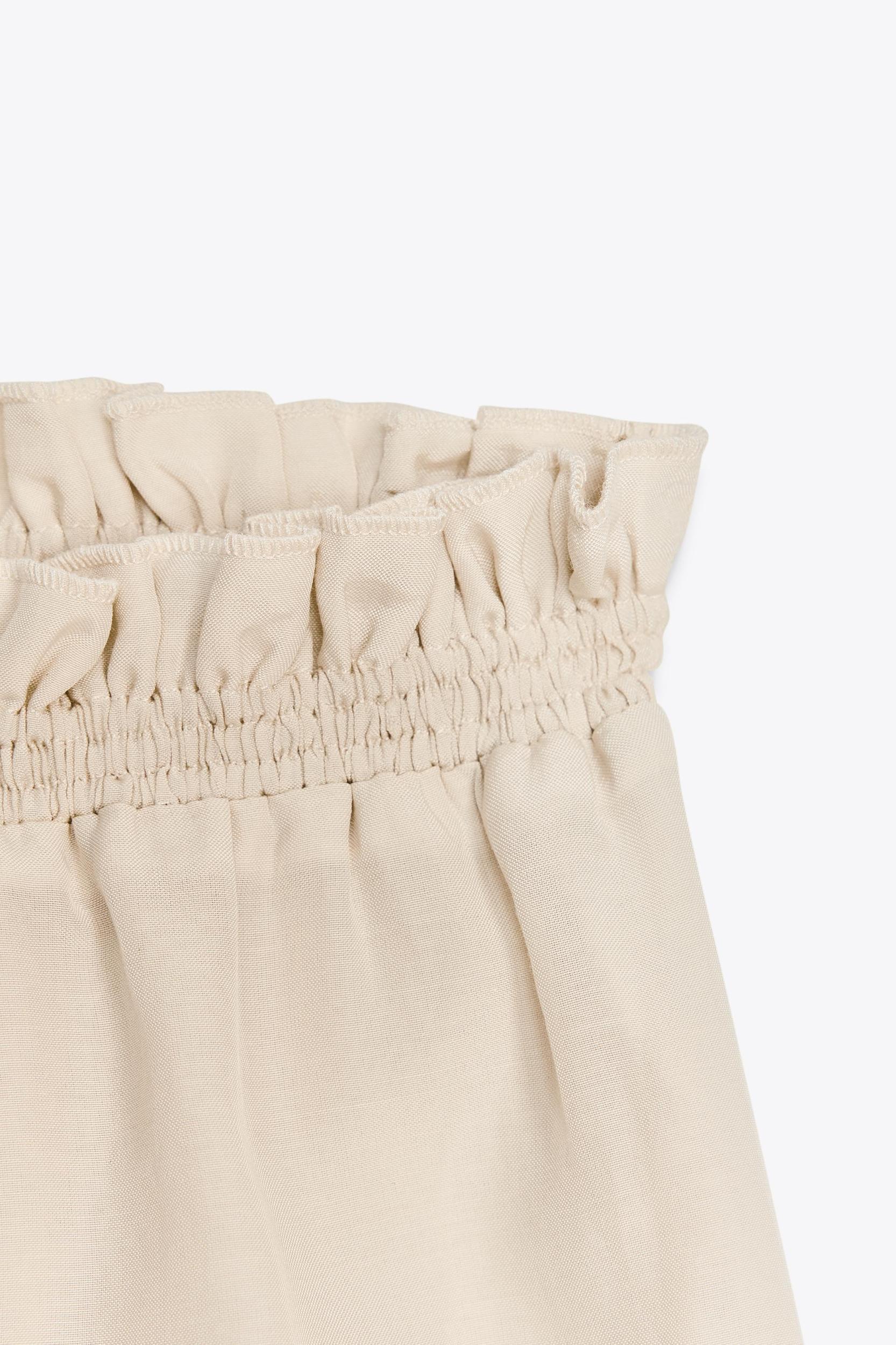 ZW COLLECTION RUFFLED MIDI SKIRT Product Image