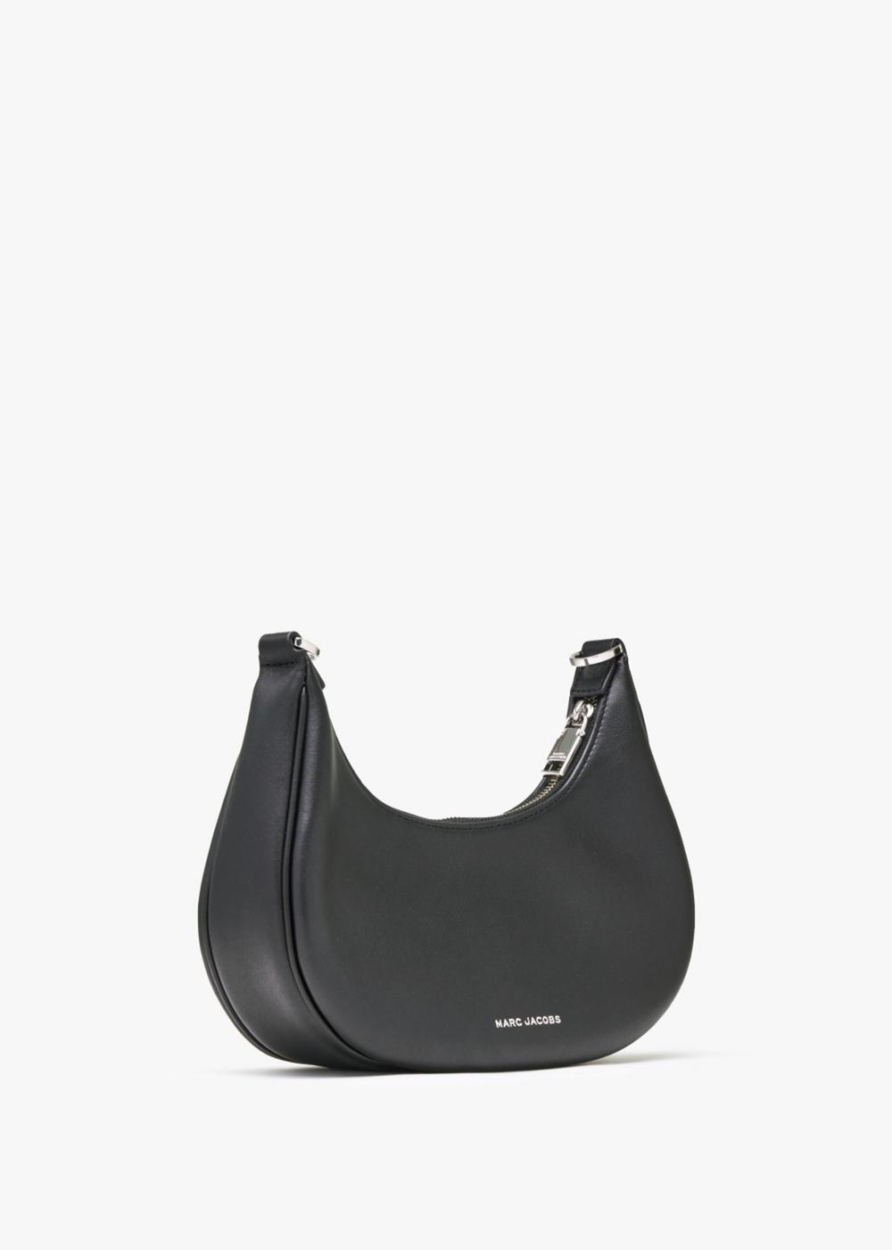 The Curve Black Leather Shoulder Bag Product Image