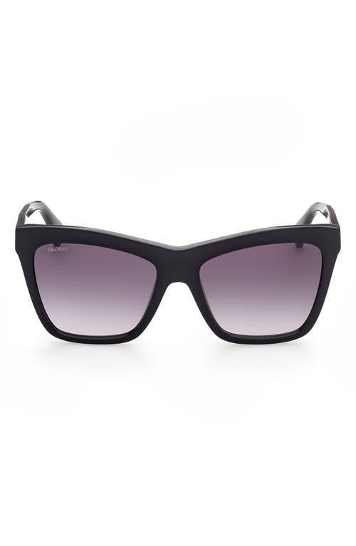 Womens 55MM Geometric Sunglasses Product Image