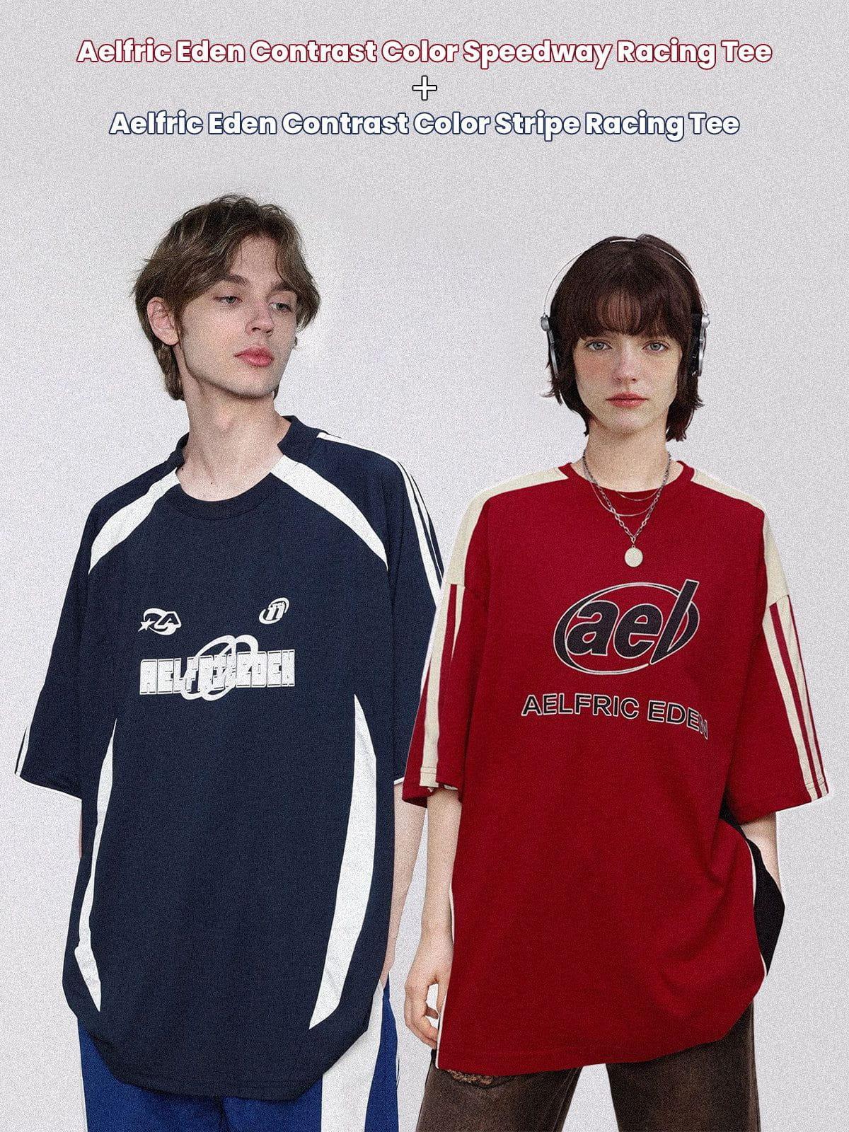 Aelfric Eden Contrast Color Stripe Soccer Jersey Product Image