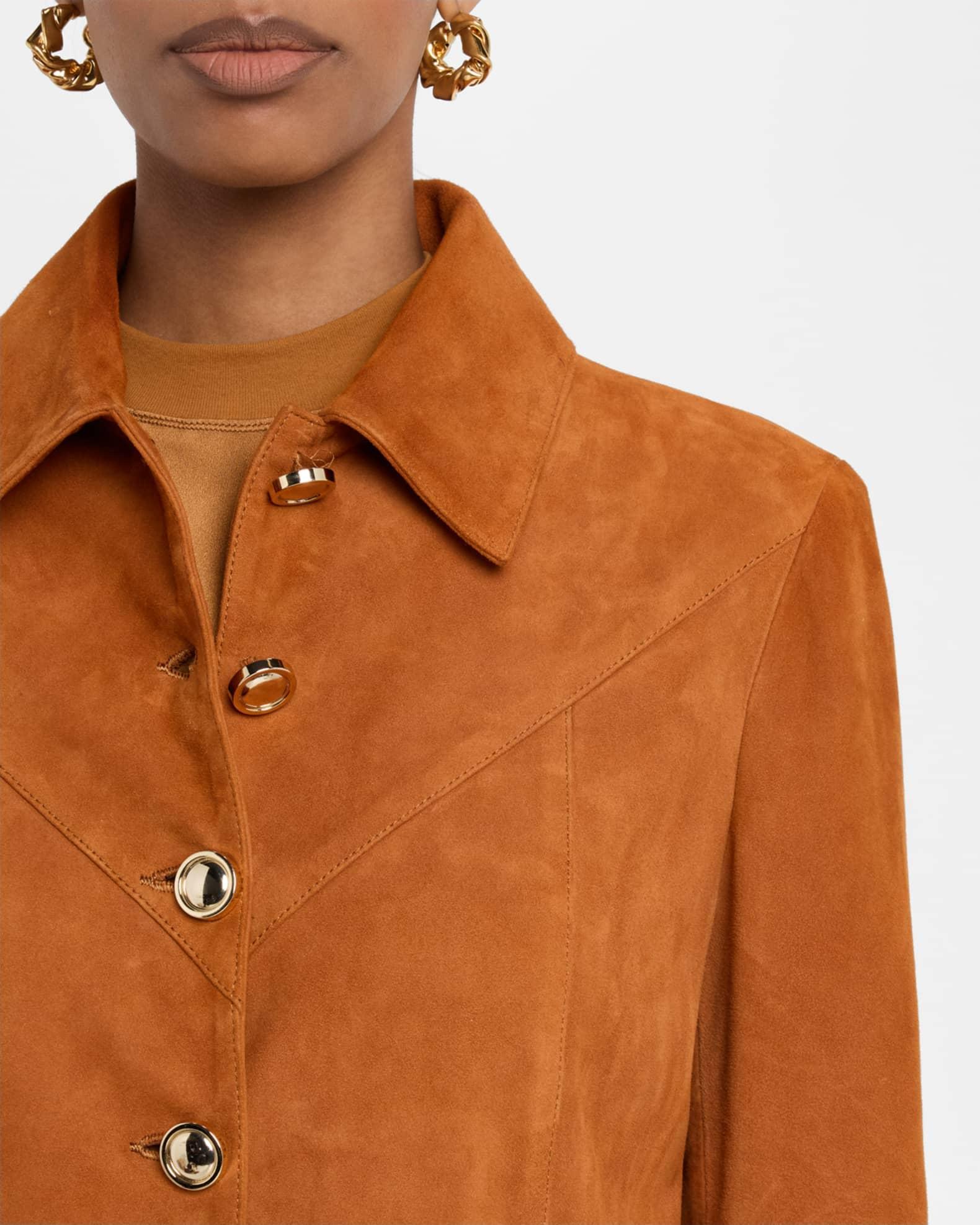 Suede Shirt Jacket Product Image