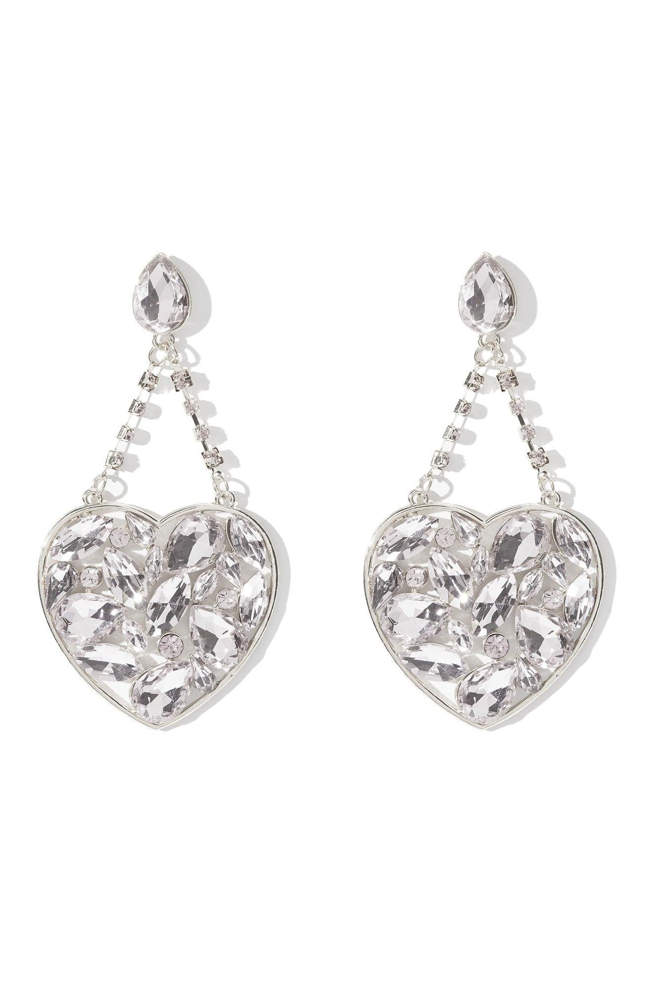 All My Love For You Earrings - Silver Product Image