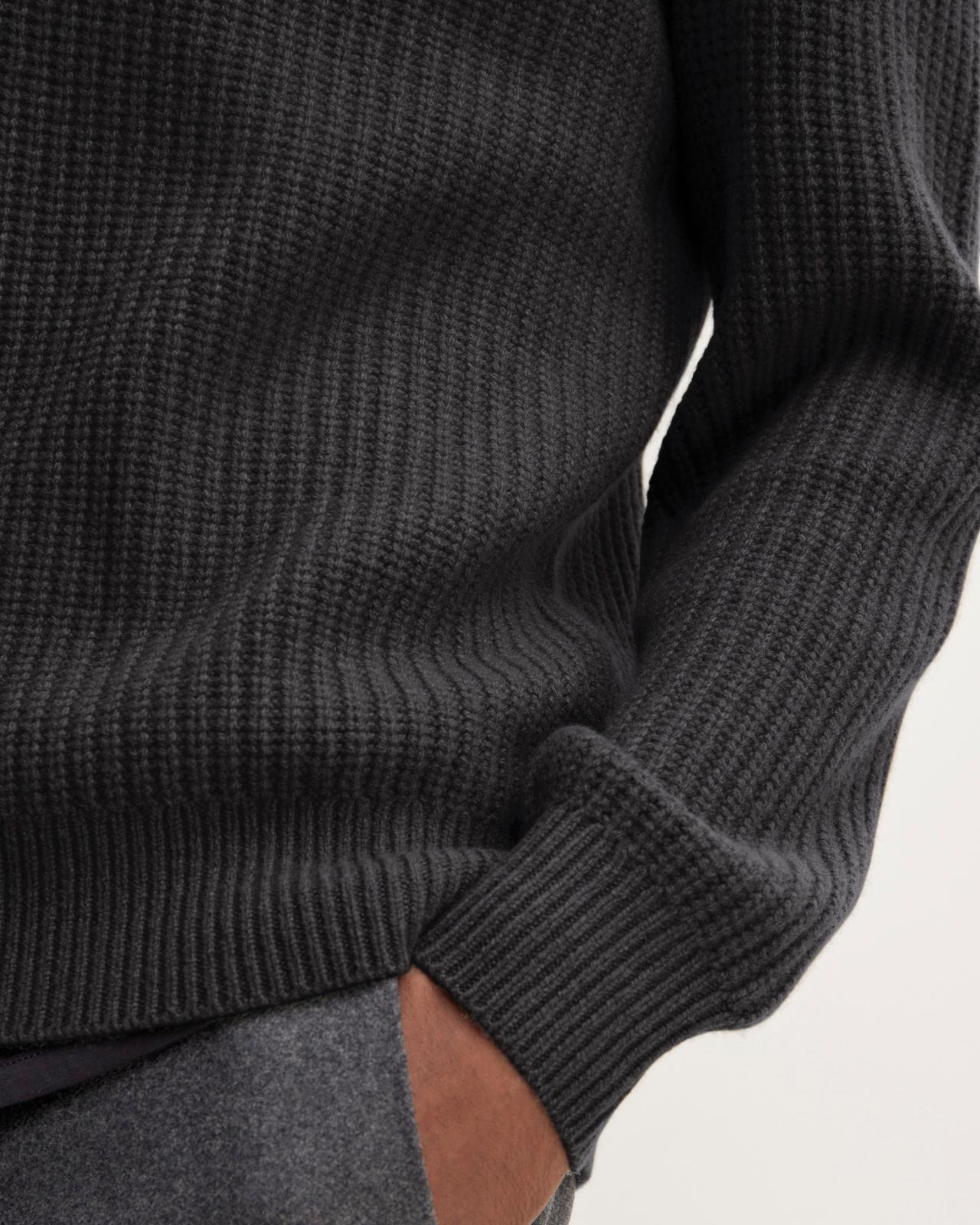 Mens Felted Merino Half-Zip Sweater by Everlane Product Image