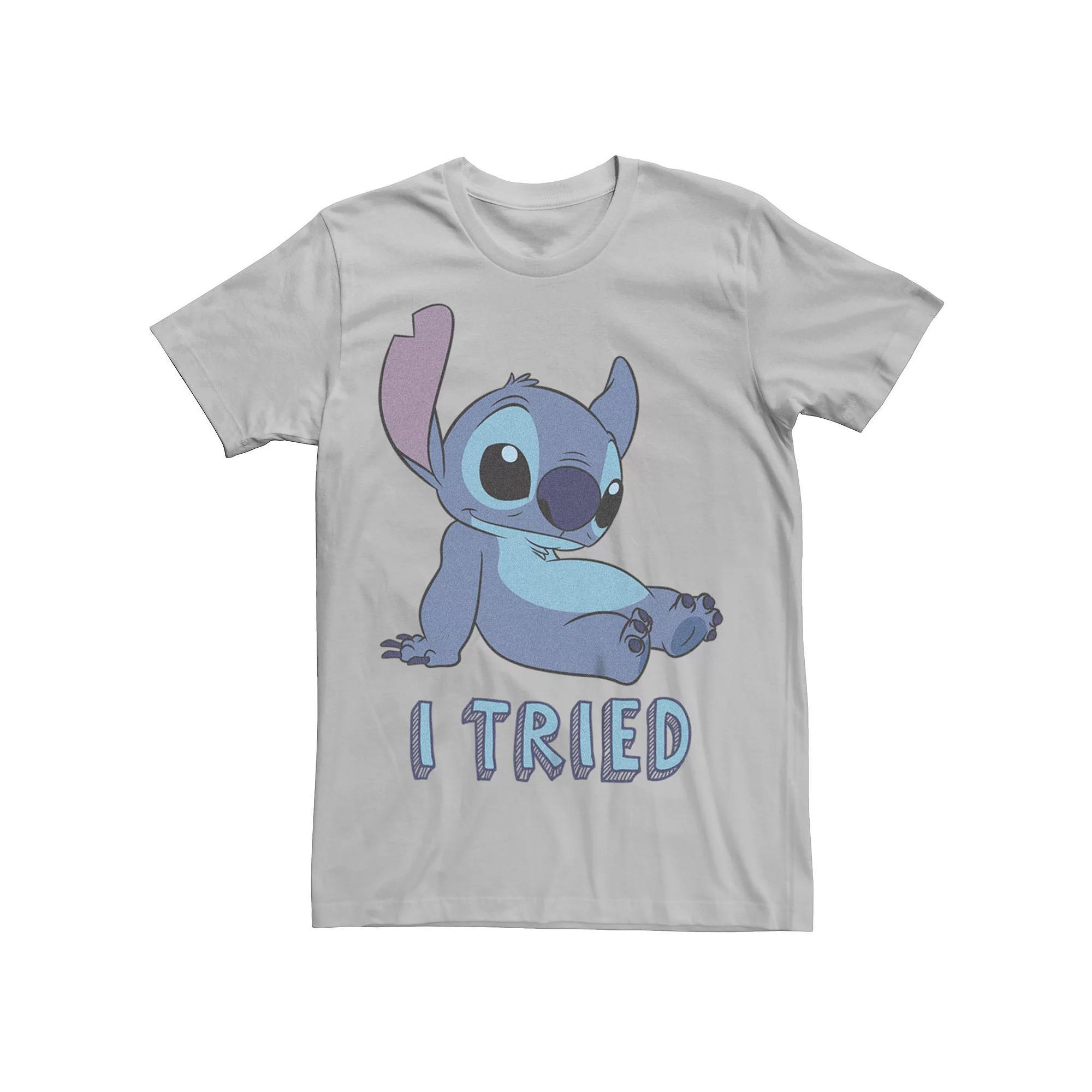 Disney's Lilo & Stitch Men's I Tried Tee,  Product Image