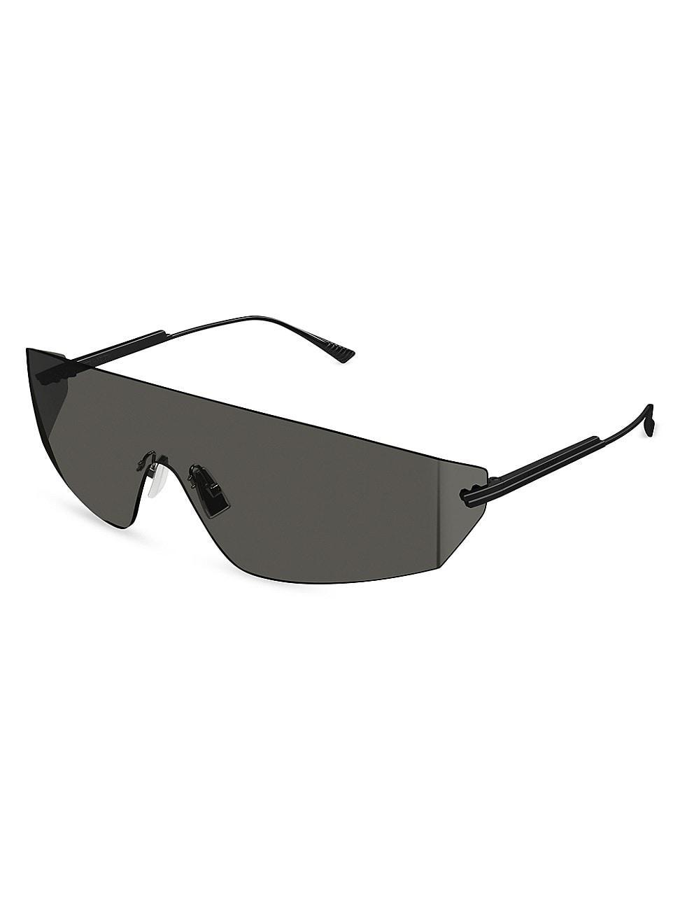 Womens Light Ribbon 99MM Shield Sunglasses Product Image