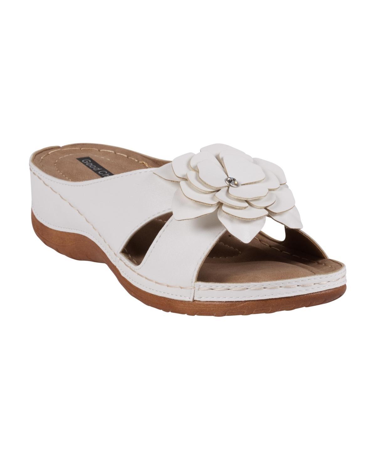 Gc Shoes Womens Joy Flower Rosette Comfort Sandals Product Image