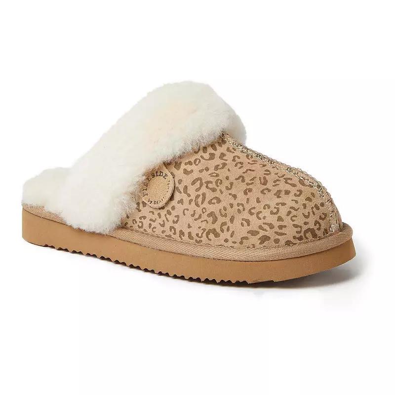 Fireside by Dearfoams Sydney Scuff Womens Slippers Product Image