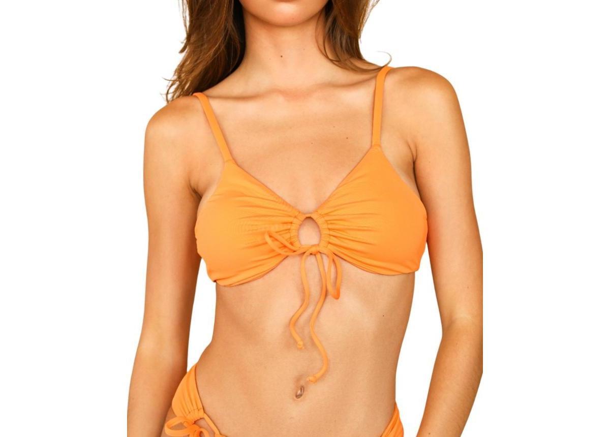 Dippin' Daisy's Women's Printed Tranquil Triangle Bikini Top - Product Image