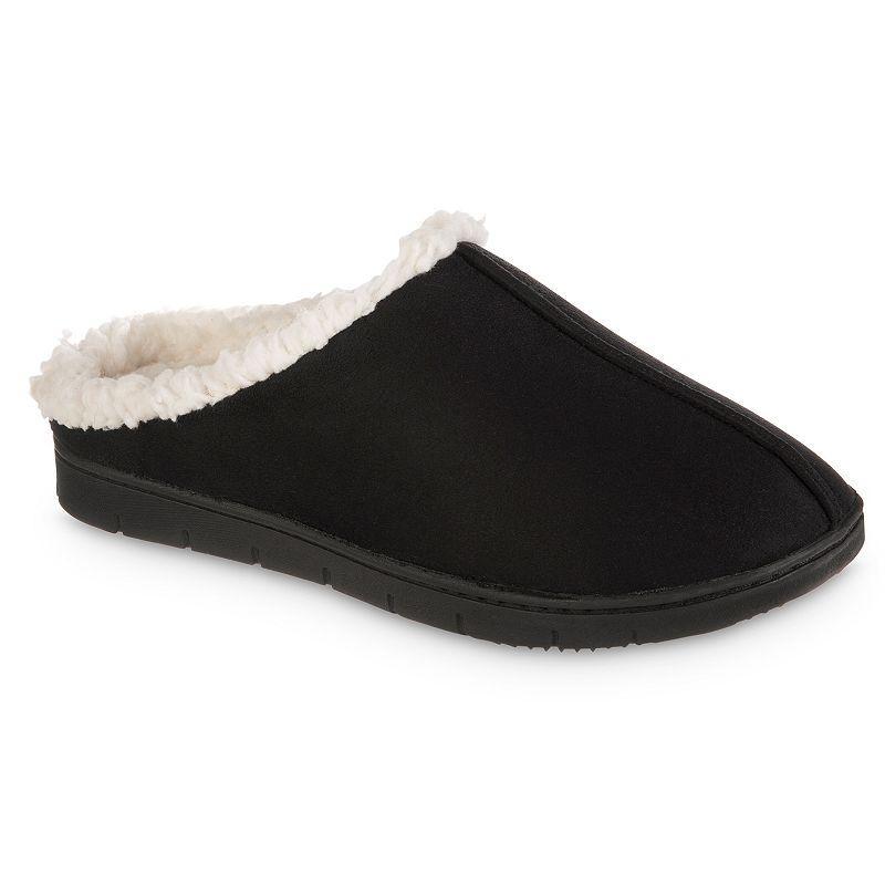 Women's isotoner Microsuede Rory Comfort Hoodback Slippers, Size: Large, Buckskin Product Image