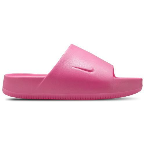 Nike Womens Nike Calm Slide SE - Womens Shoes Hyper Pink/Hyper Pink Product Image