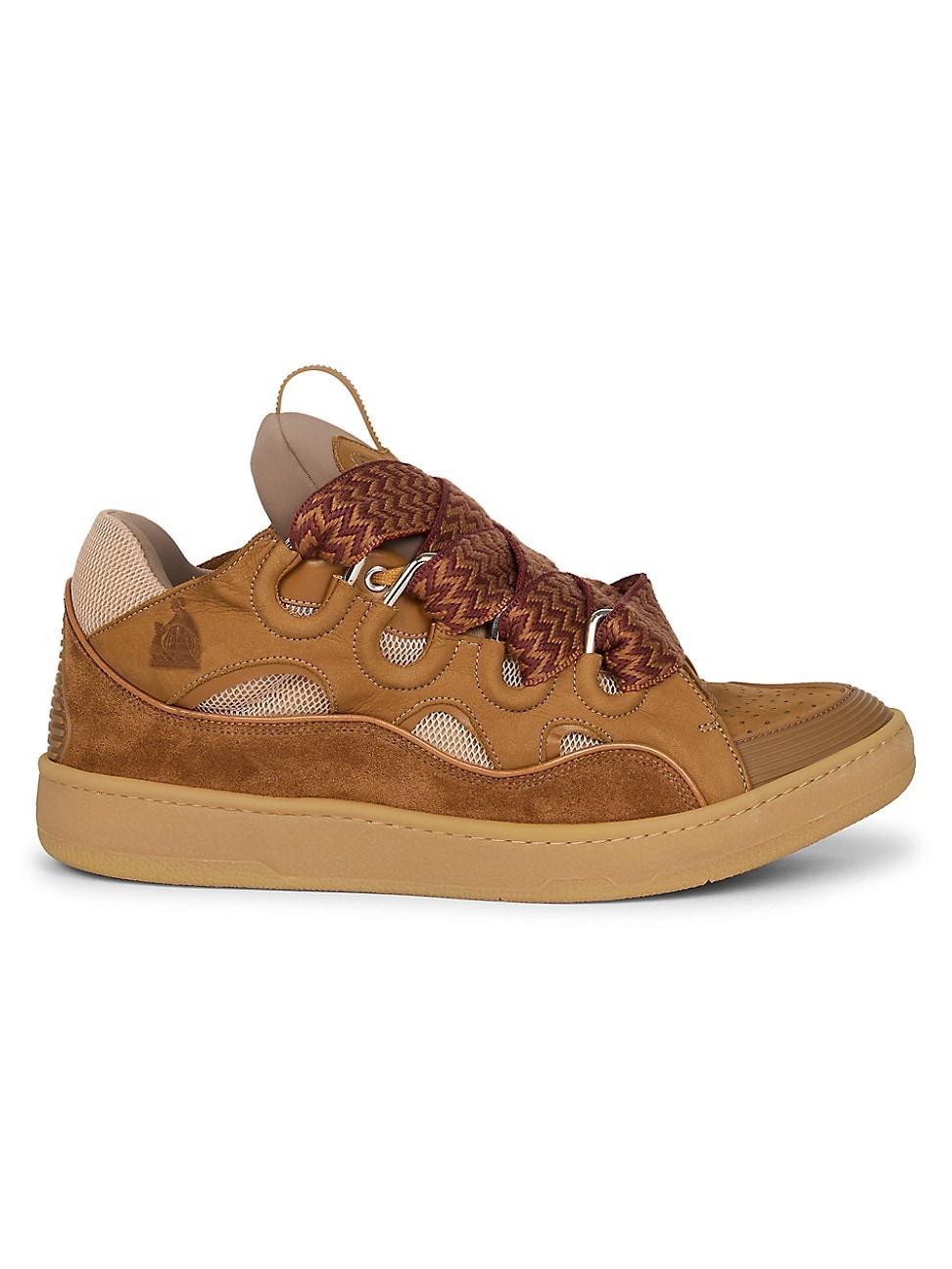 Lanvin Mens Curb Low Top Sneakers Product Image