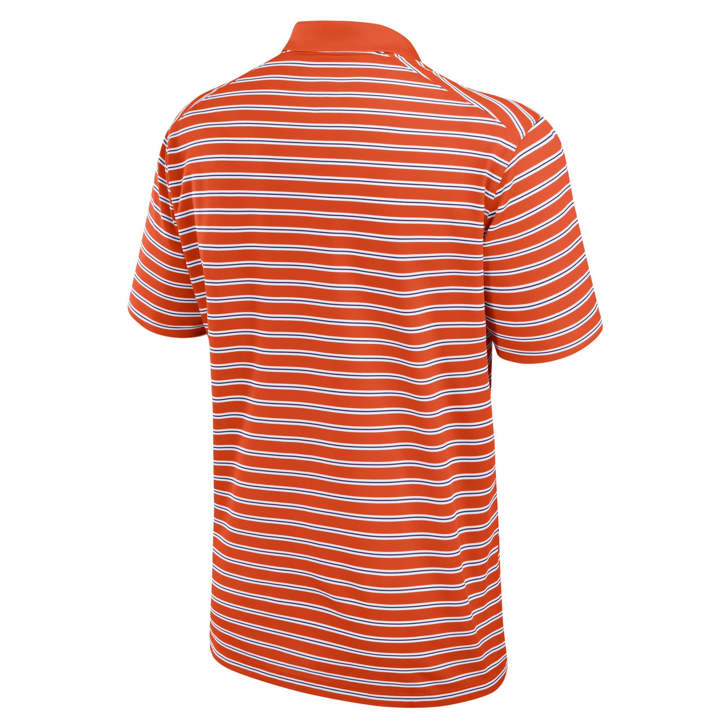 Men's Florida Primetime Victory Striped Jordan Brand Dri-FIT College Polo Product Image