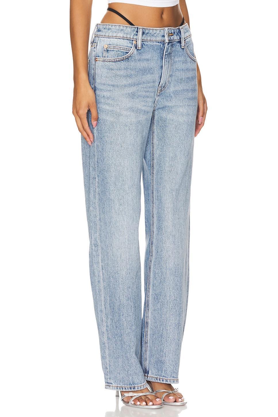 Mid Rise Relaxed Jean Prestyle Diamante Charm Alexander Wang Product Image