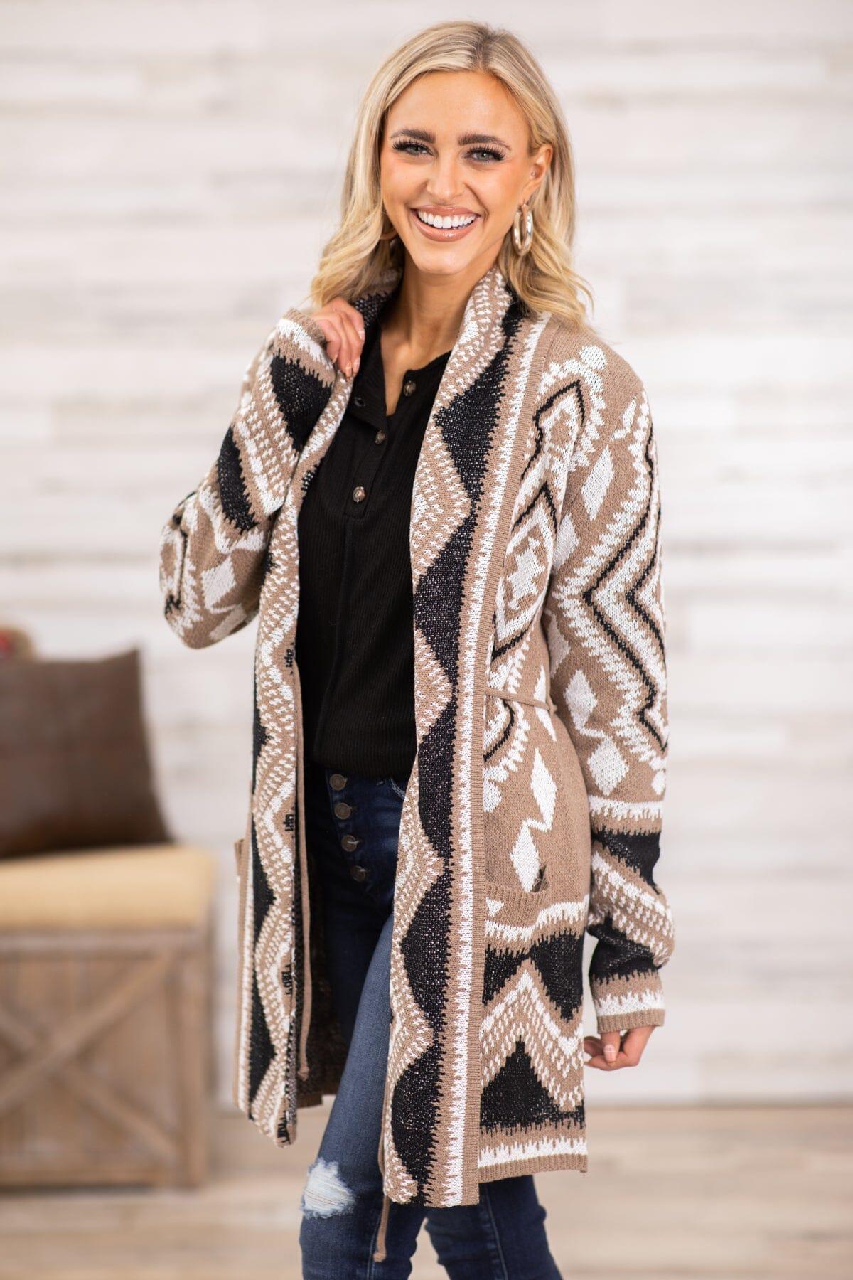 Black Long Sleeve Top With Button Detail Product Image