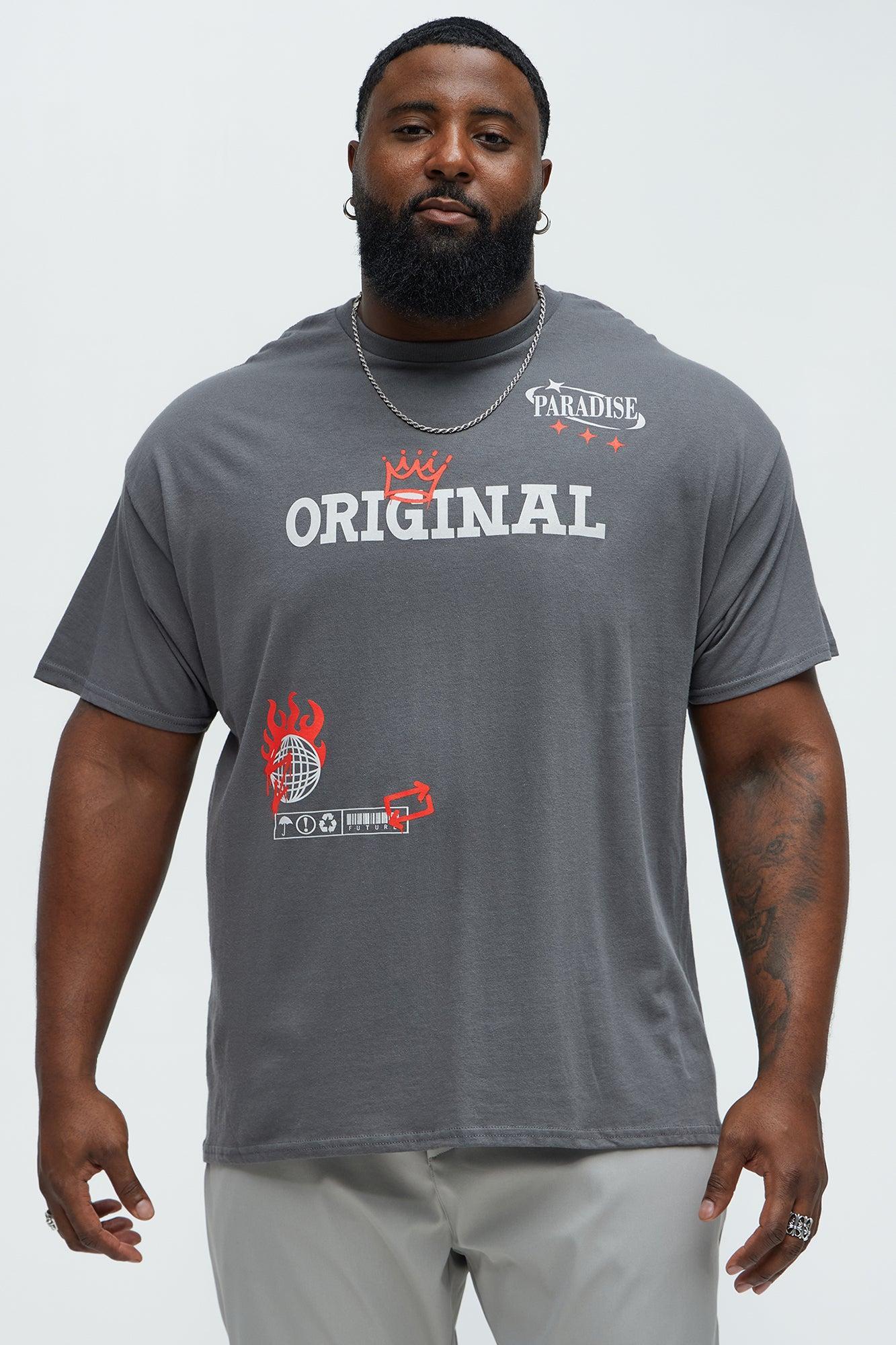 Original King Short Sleeve Tee - Charcoal Product Image