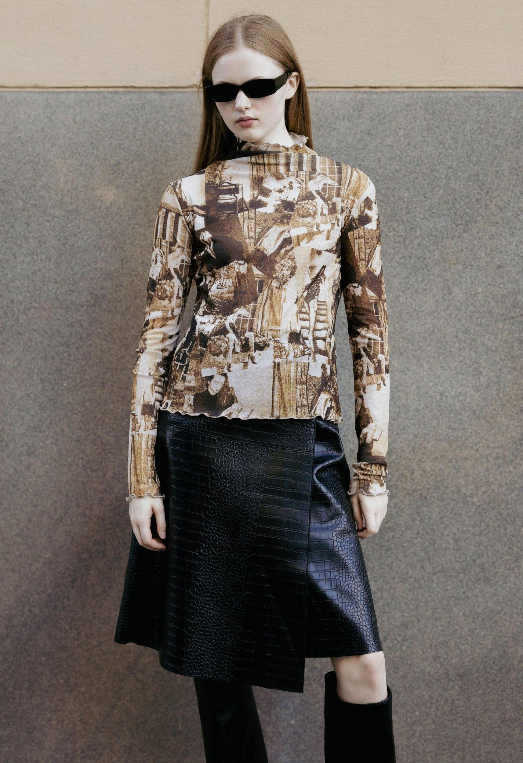 Sepia Turtleneck Product Image