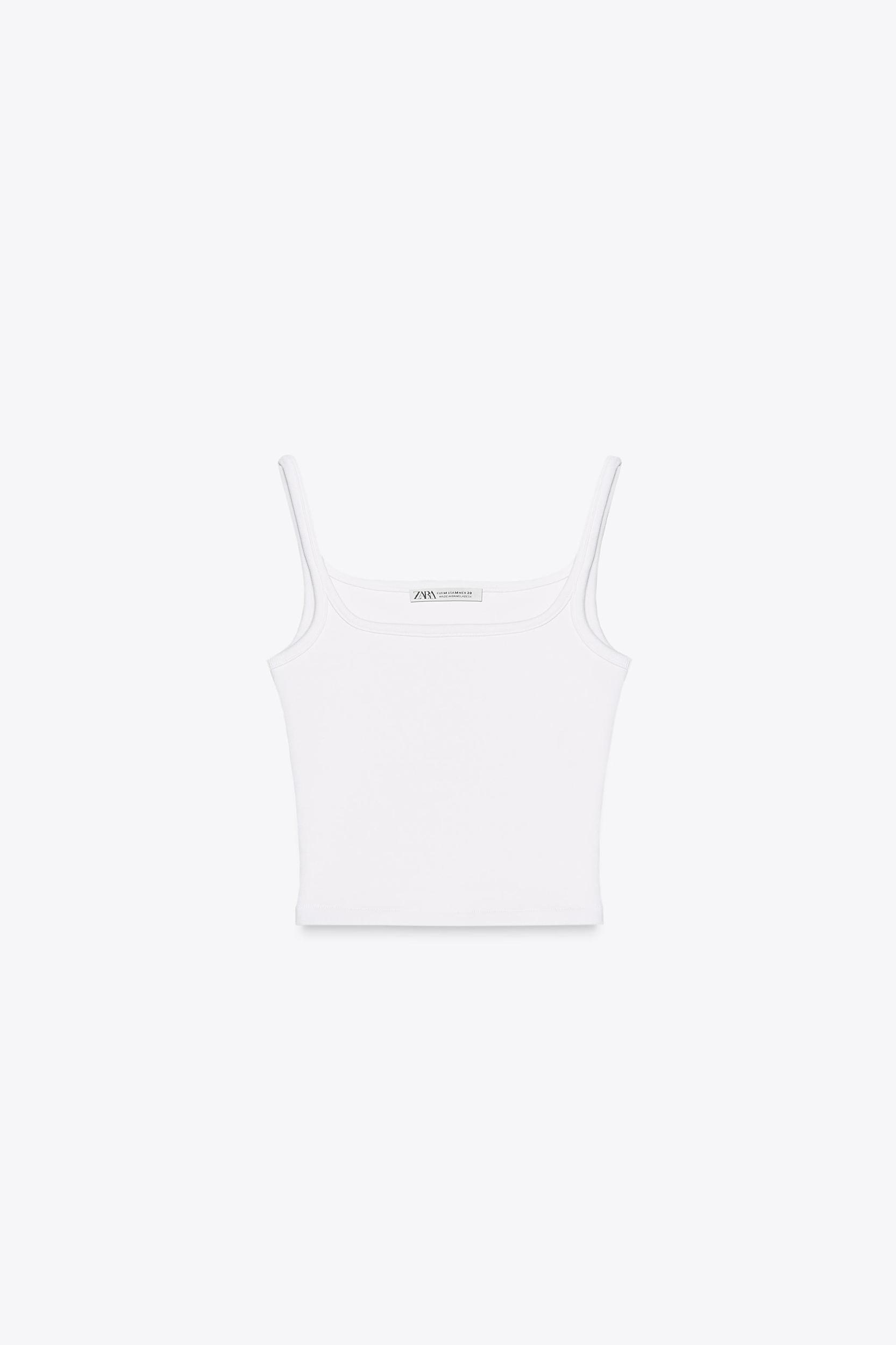 RIBBED CROP TOP Product Image