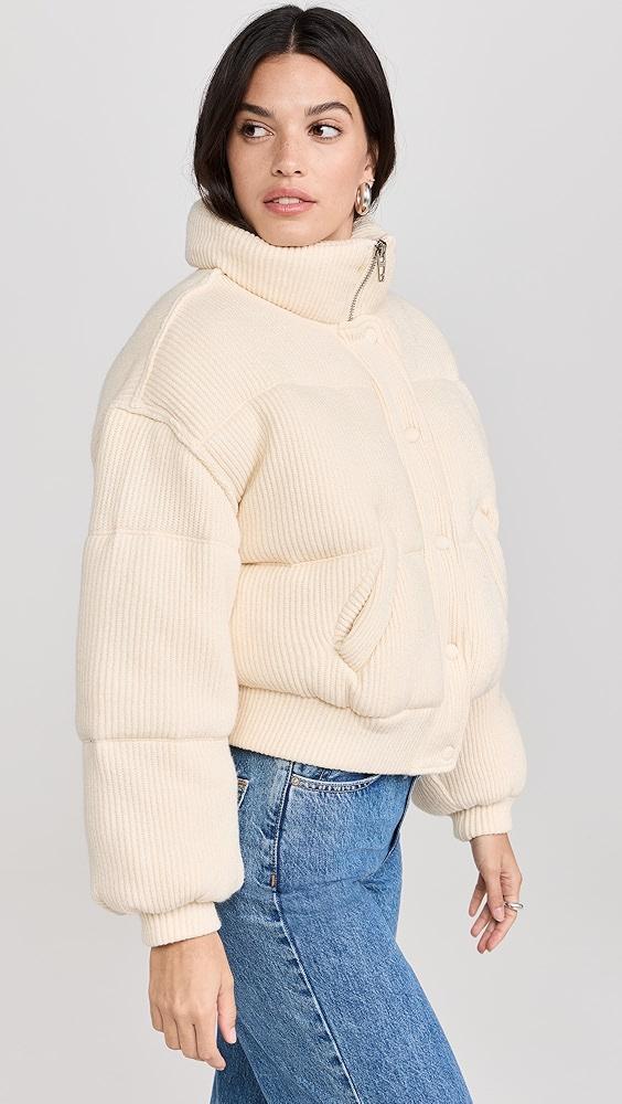 BLANKNYC Cream Pie Bomber Jacket | Shopbop Product Image