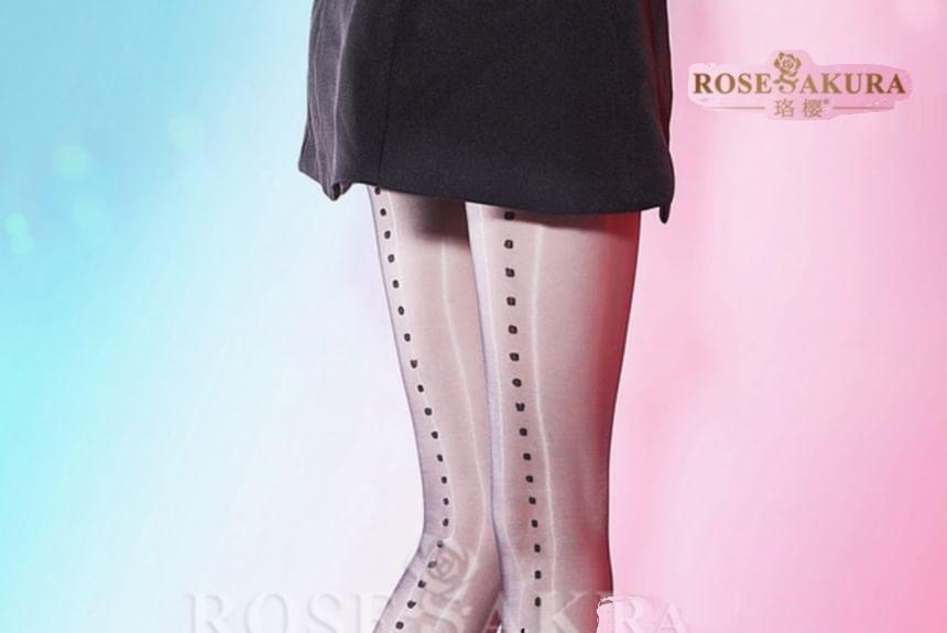 Dotted Sheer Tights Product Image