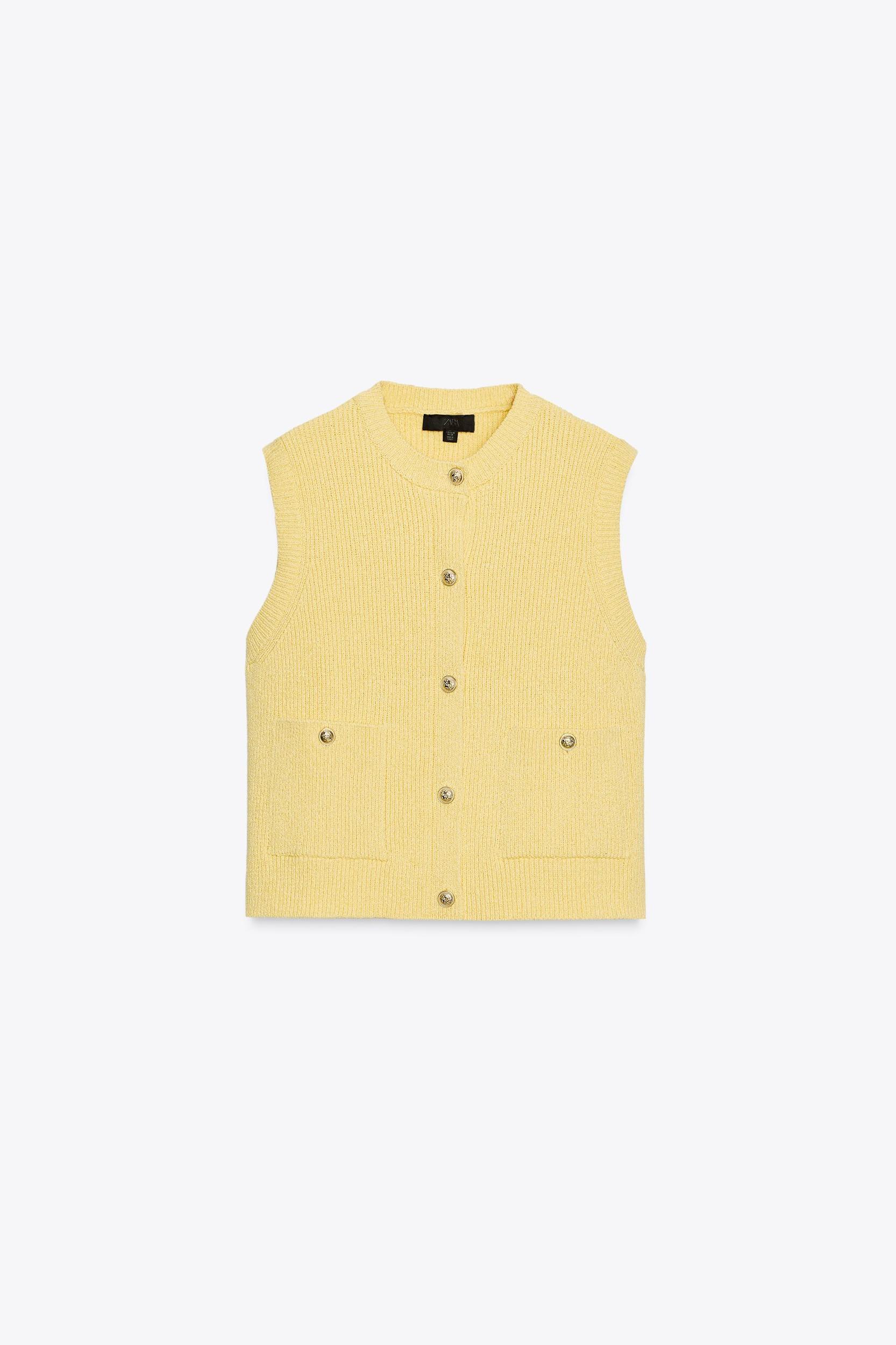 SMOOTH KNIT VEST TOP Product Image