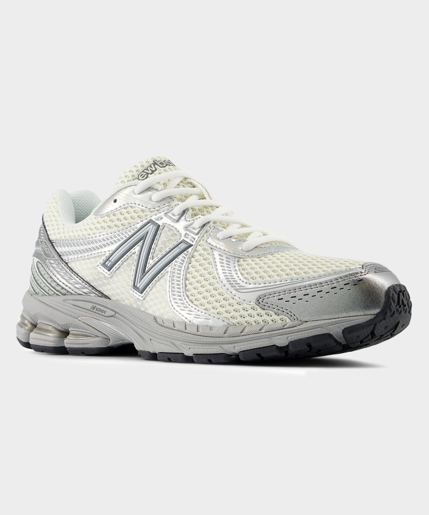 New Balance 860v2 in Sea Salt + Grey Product Image