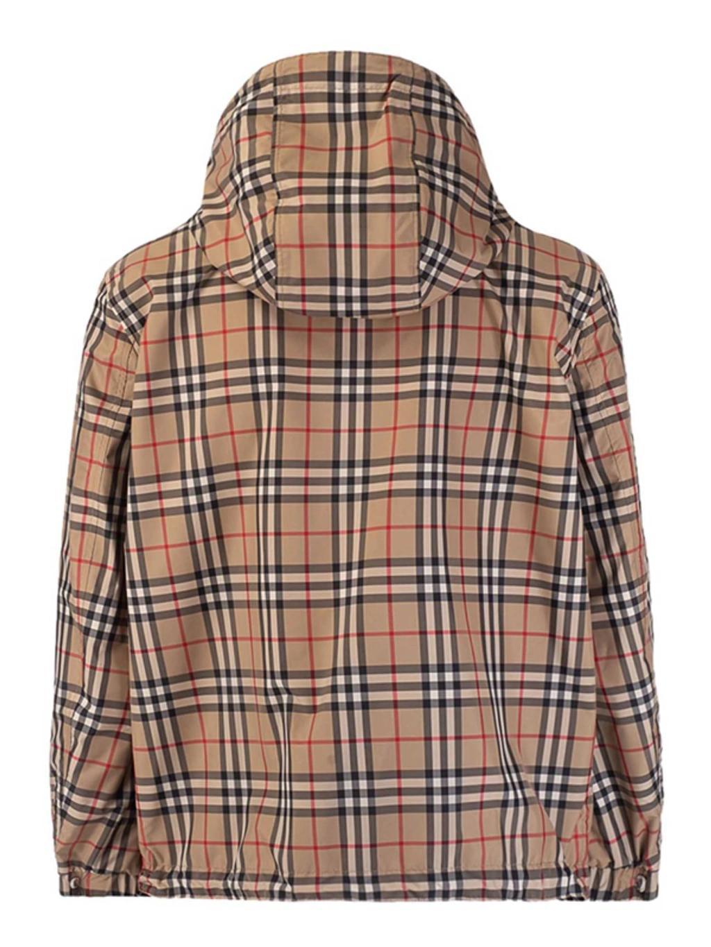 Vintage Check Reversible Jacket In Brown Product Image