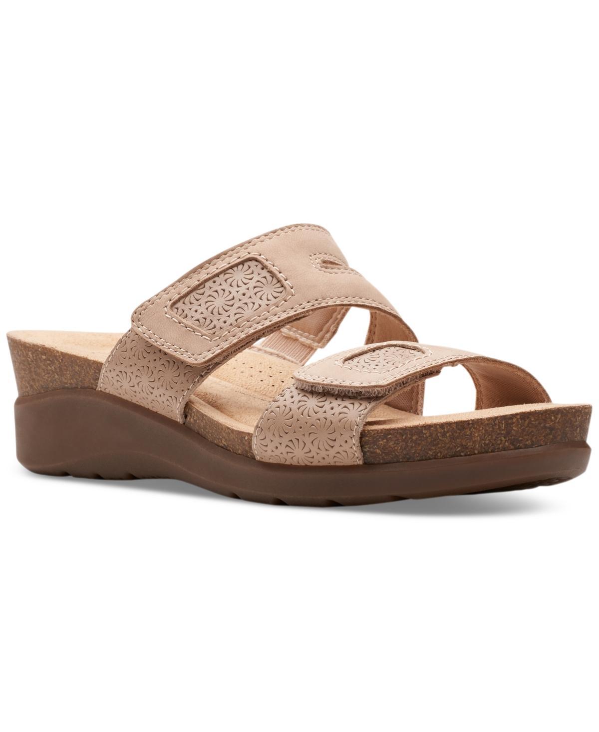 Clarks Calenne Maye Leather) Women's Sandals Product Image