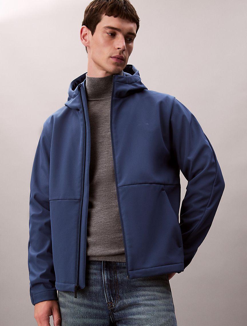 Hooded Softshell Zip Jacket Product Image