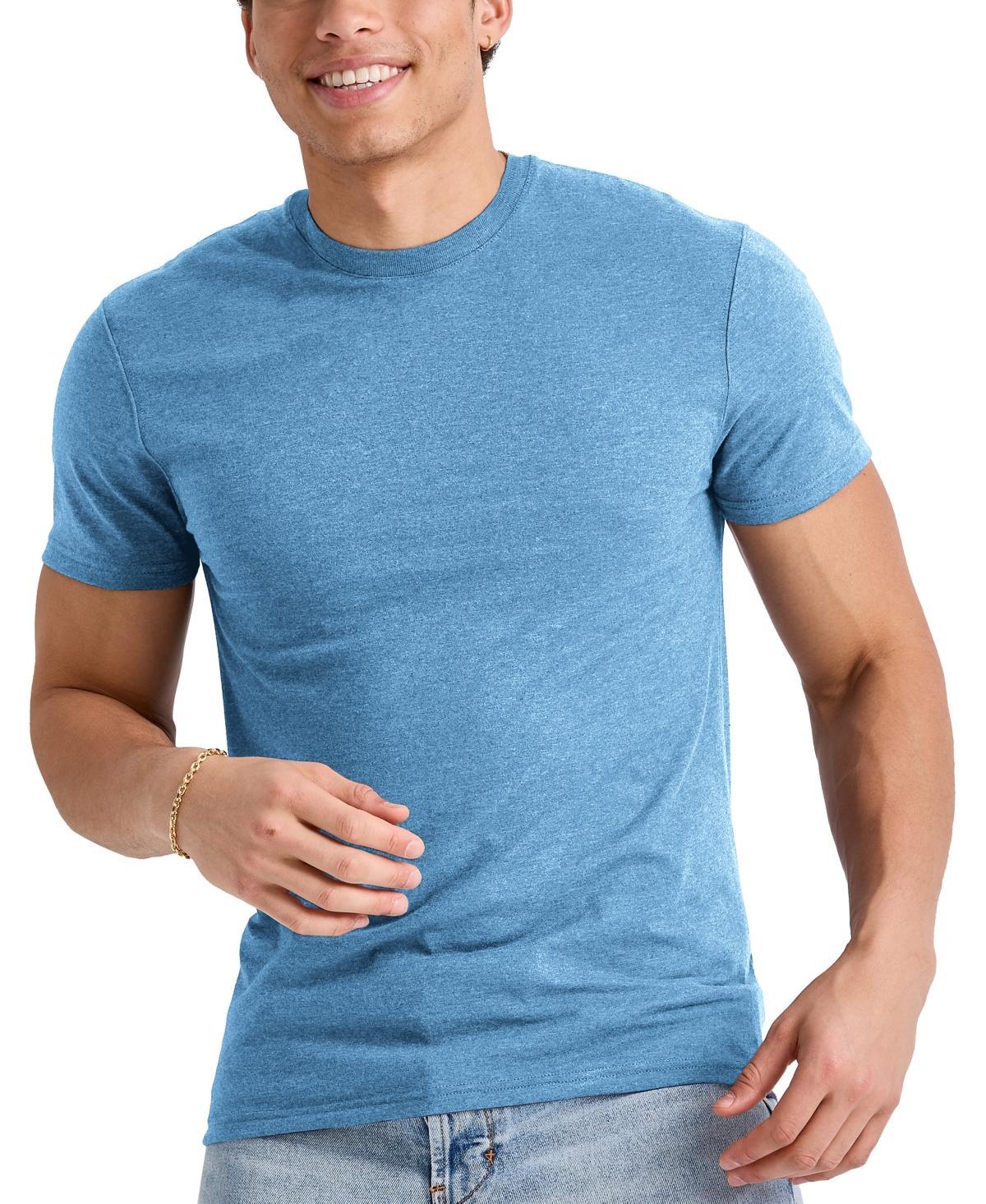 Hanes Originals Mens Tri-Blend T-Shirt Slate 2XL Product Image