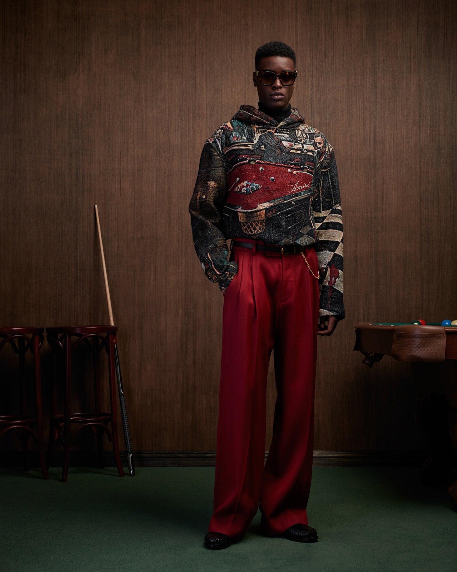 TAPESTRY HOODIE - Black Product Image