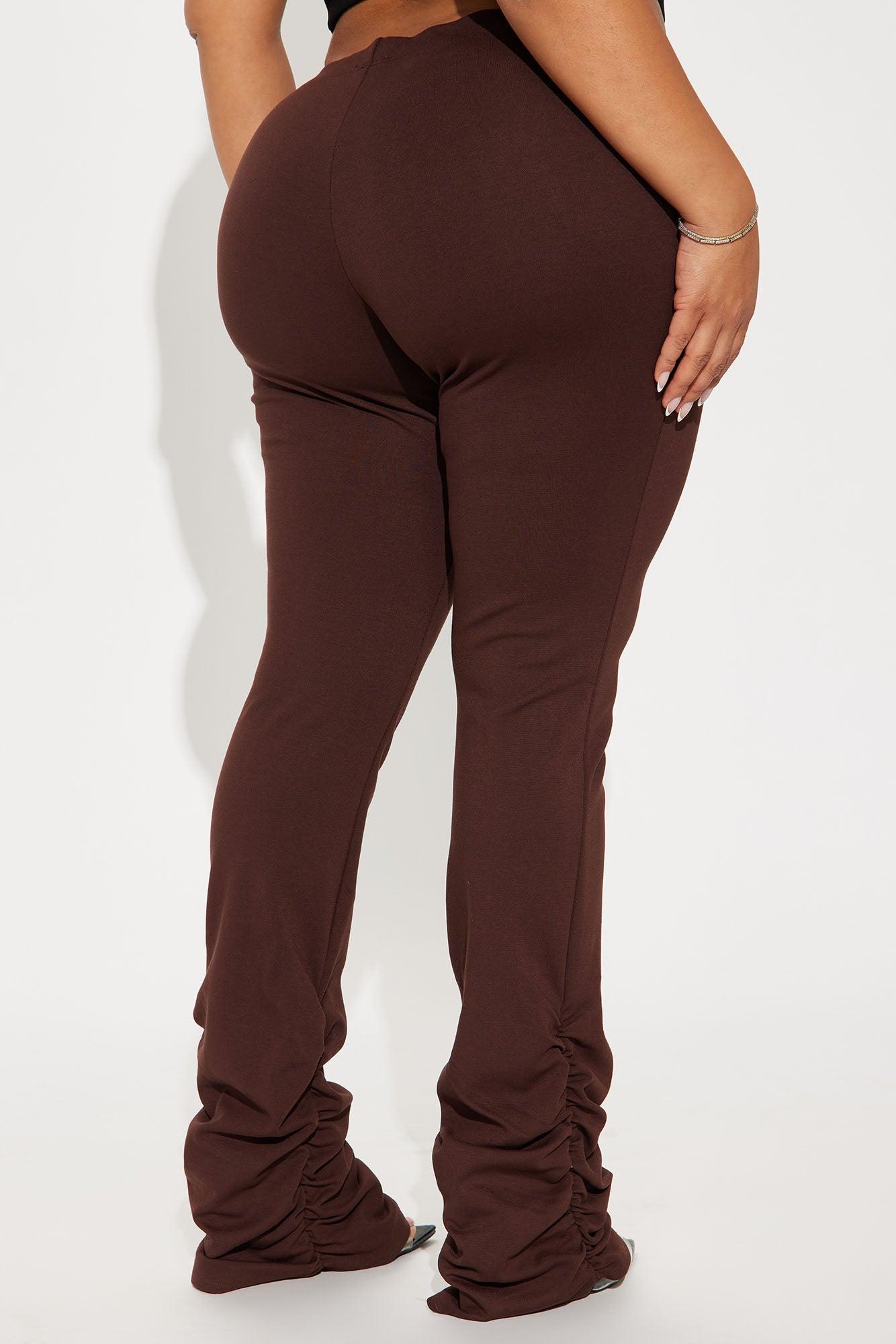 Love Galore Stacked Legging - Chocolate Product Image