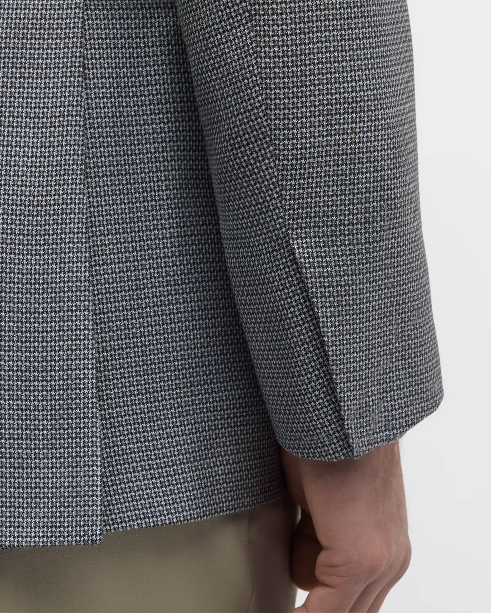 Men's Micro-Check Wool Sport Coat Product Image
