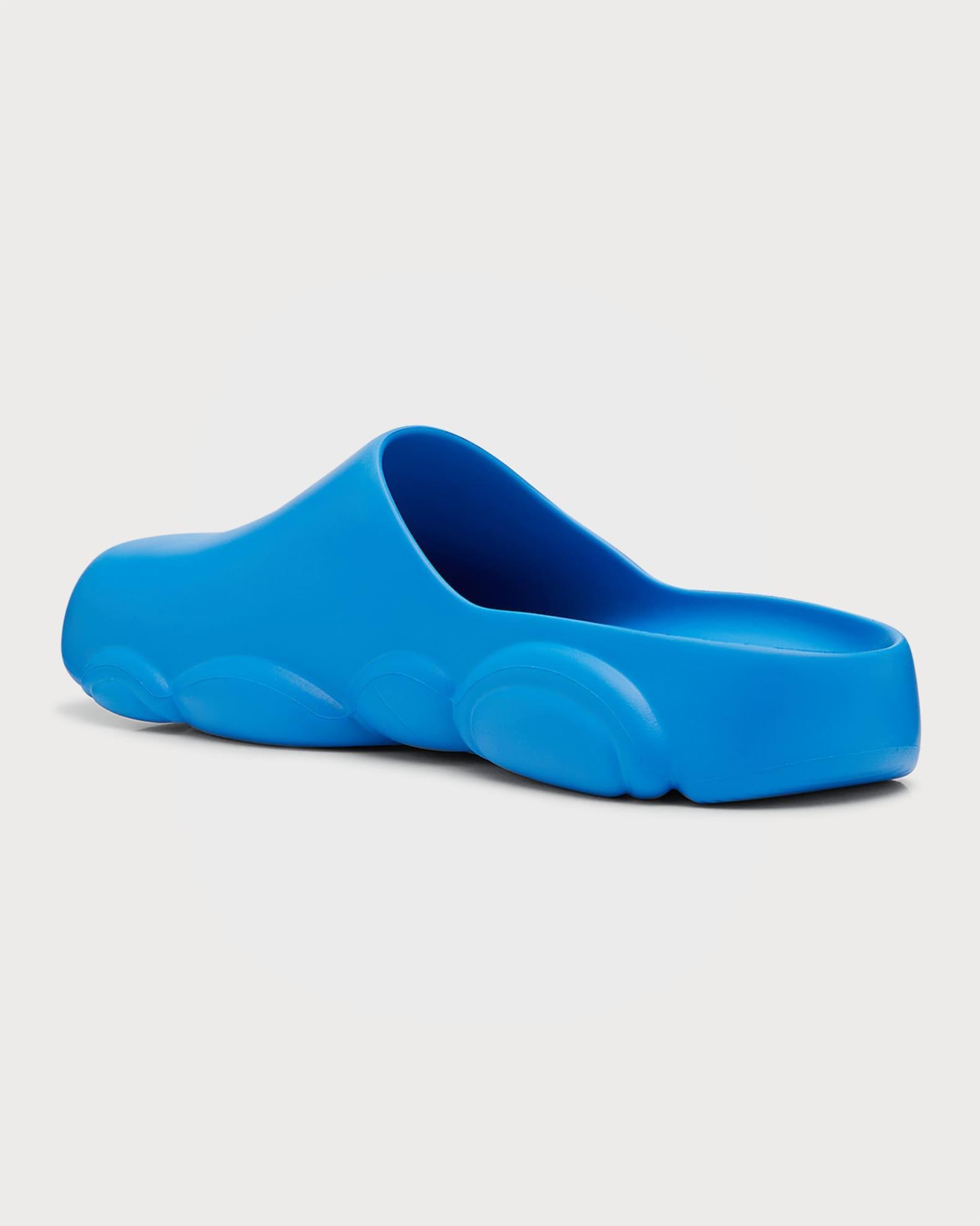 Men's Bubble Teddy Rubber Slides Product Image