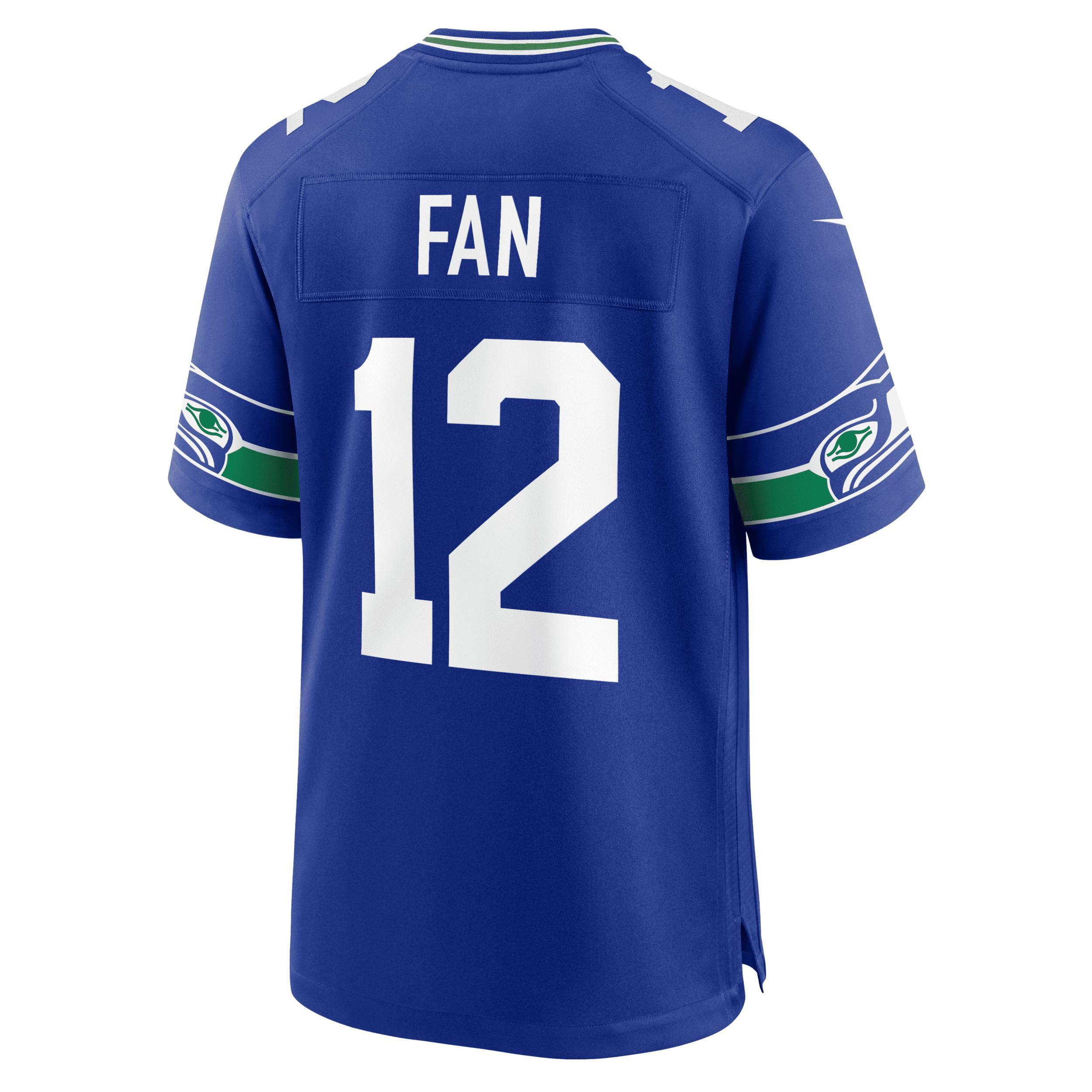 12th Fan Seattle Seahawks Nike Mens NFL Game Football Jersey | 67NM03LD78-EEO Product Image