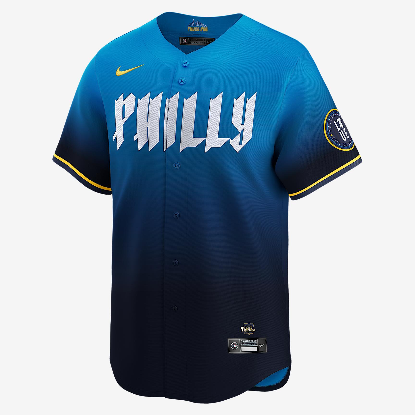 J.T. Realmuto Philadelphia Phillies City Connect Nike Mens Dri-FIT ADV MLB Limited Jersey | LM2507YIPP9-V90 Product Image
