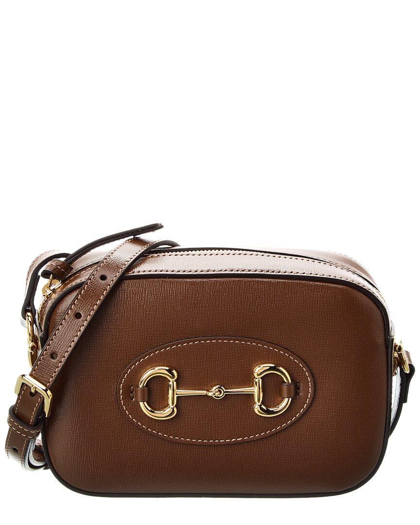 1955 Horsebit Shoulder Bag In Brown Product Image