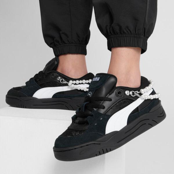 PUMA-180 Women's Sneakers in Black/White Product Image