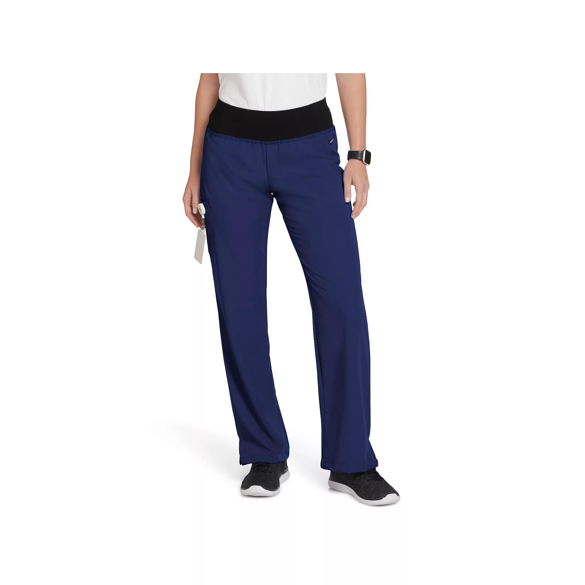 Women's Jockey® Scrubs Soft Comfort Yoga Pants 2358, Size: Large, New Blue Product Image