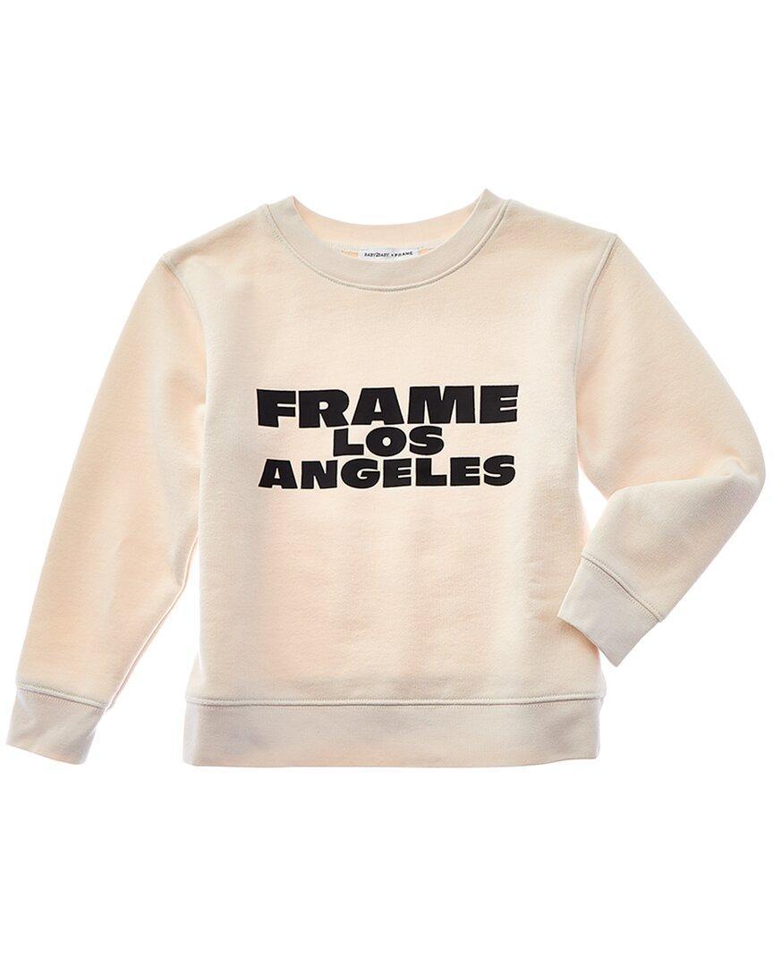 FRAME X Baby2baby Mini Sweatshirt In White Product Image