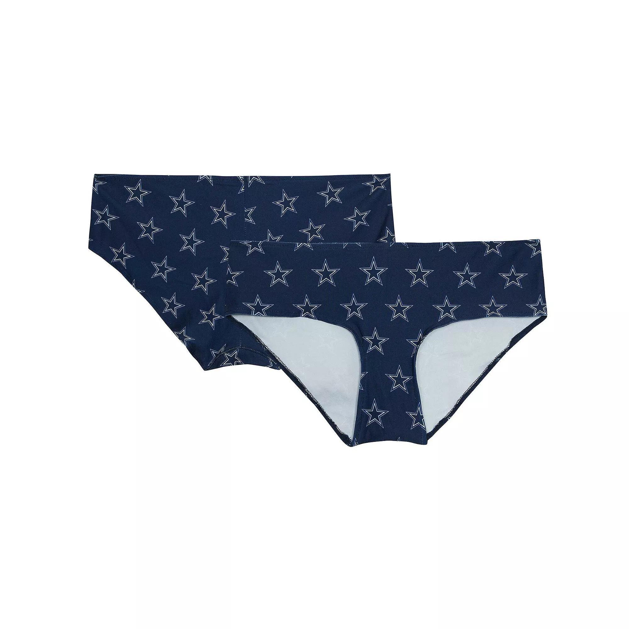 Women's Concepts Sport Navy Dallas Cowboys Record Allover Print Knit Panty,  Product Image