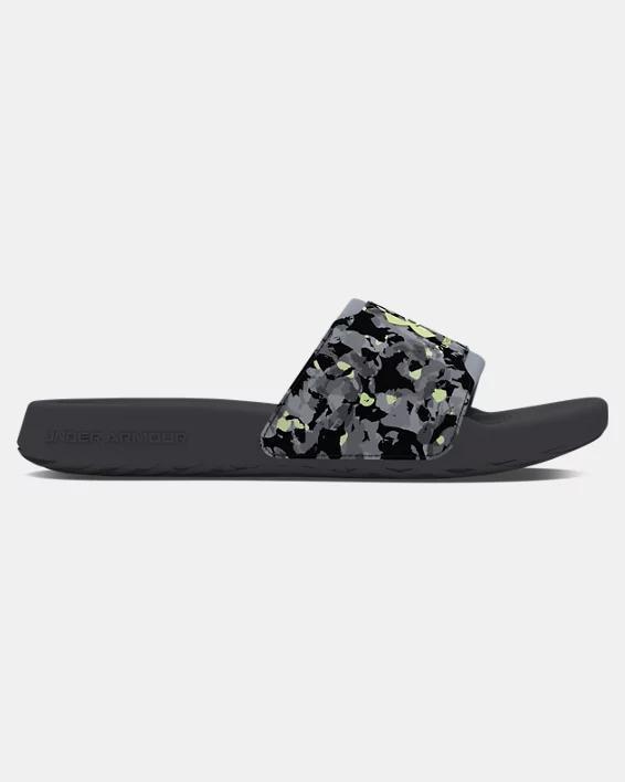 Under Armour Ignite Select Graphic Slides Mens Sandals Grey Product Image