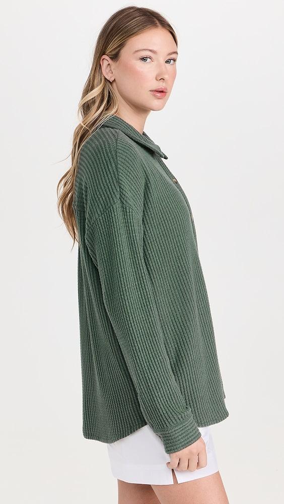 PJ Salvage Great Outdoor Long Sleeve Top | Shopbop Product Image