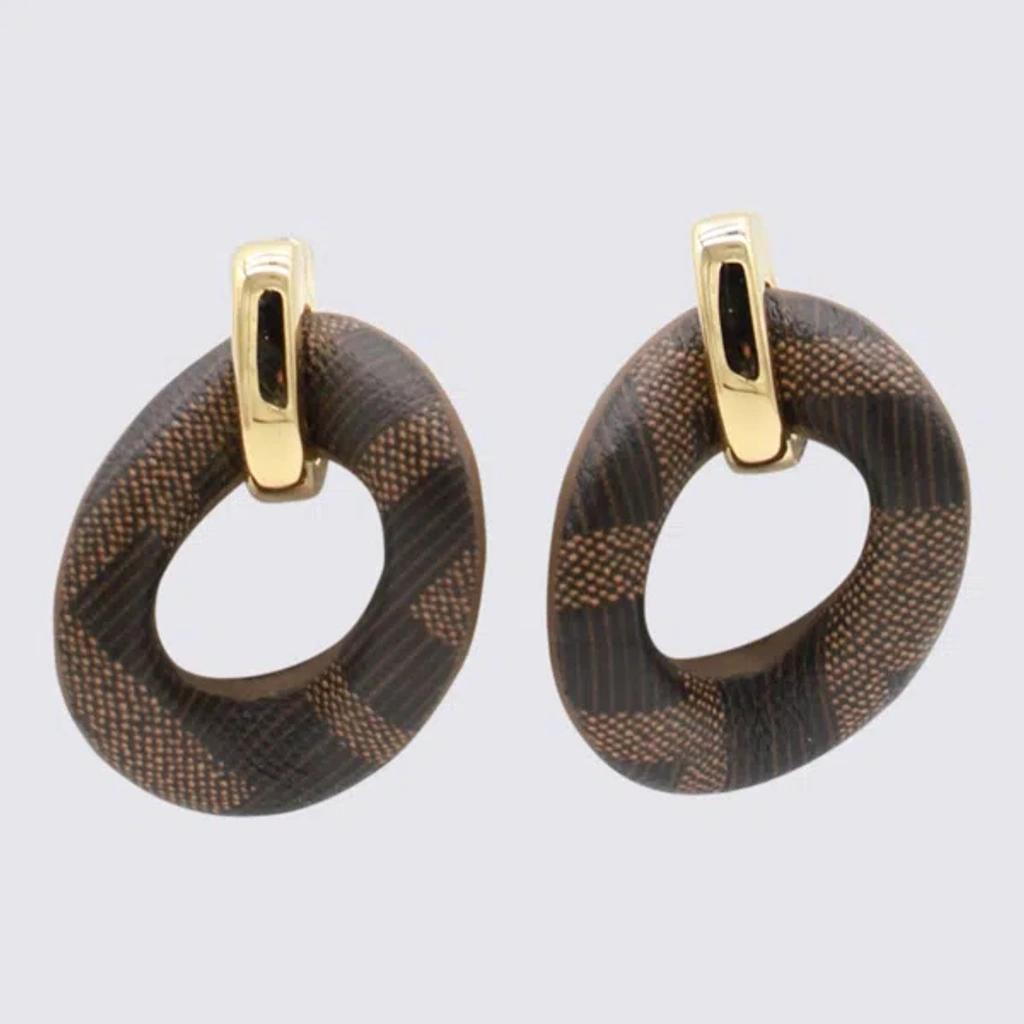 FENDI Filo Ring In Brown Product Image