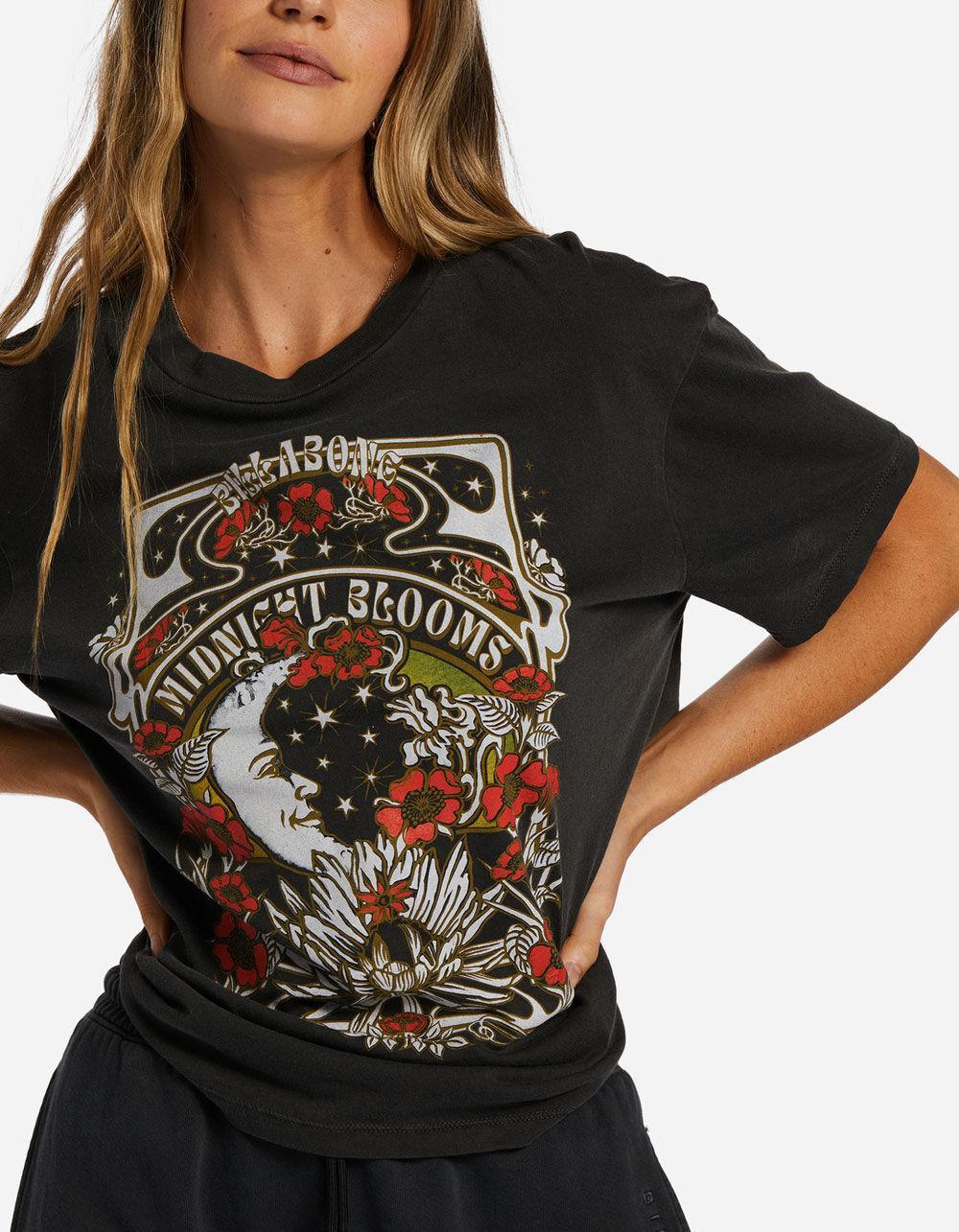 BILLABONG Midnight Blooms Womens Oversized Tee Product Image