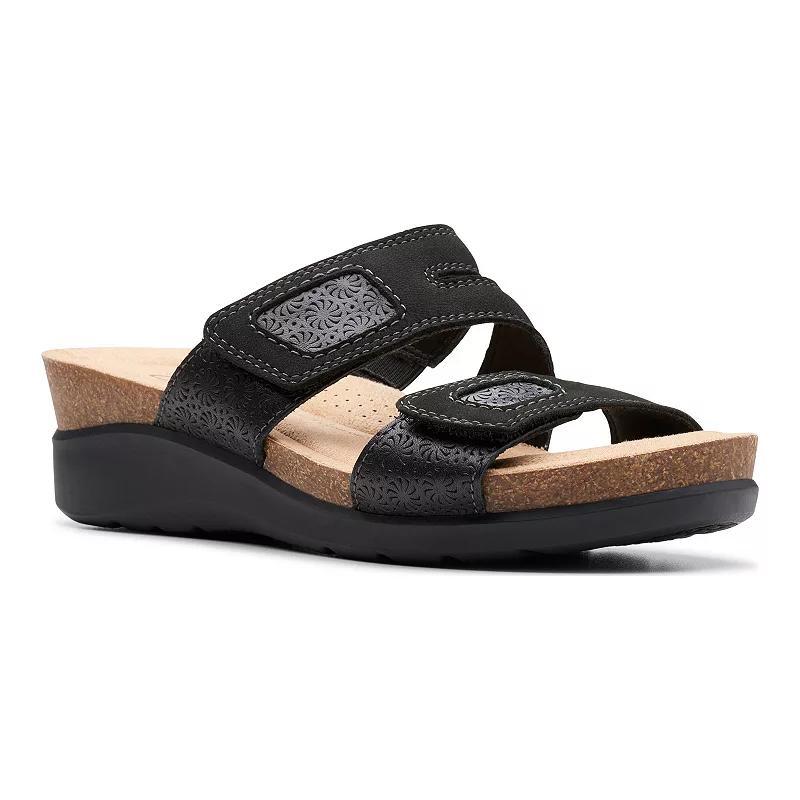 Clarks Calenne Maye Leather) Women's Sandals Product Image