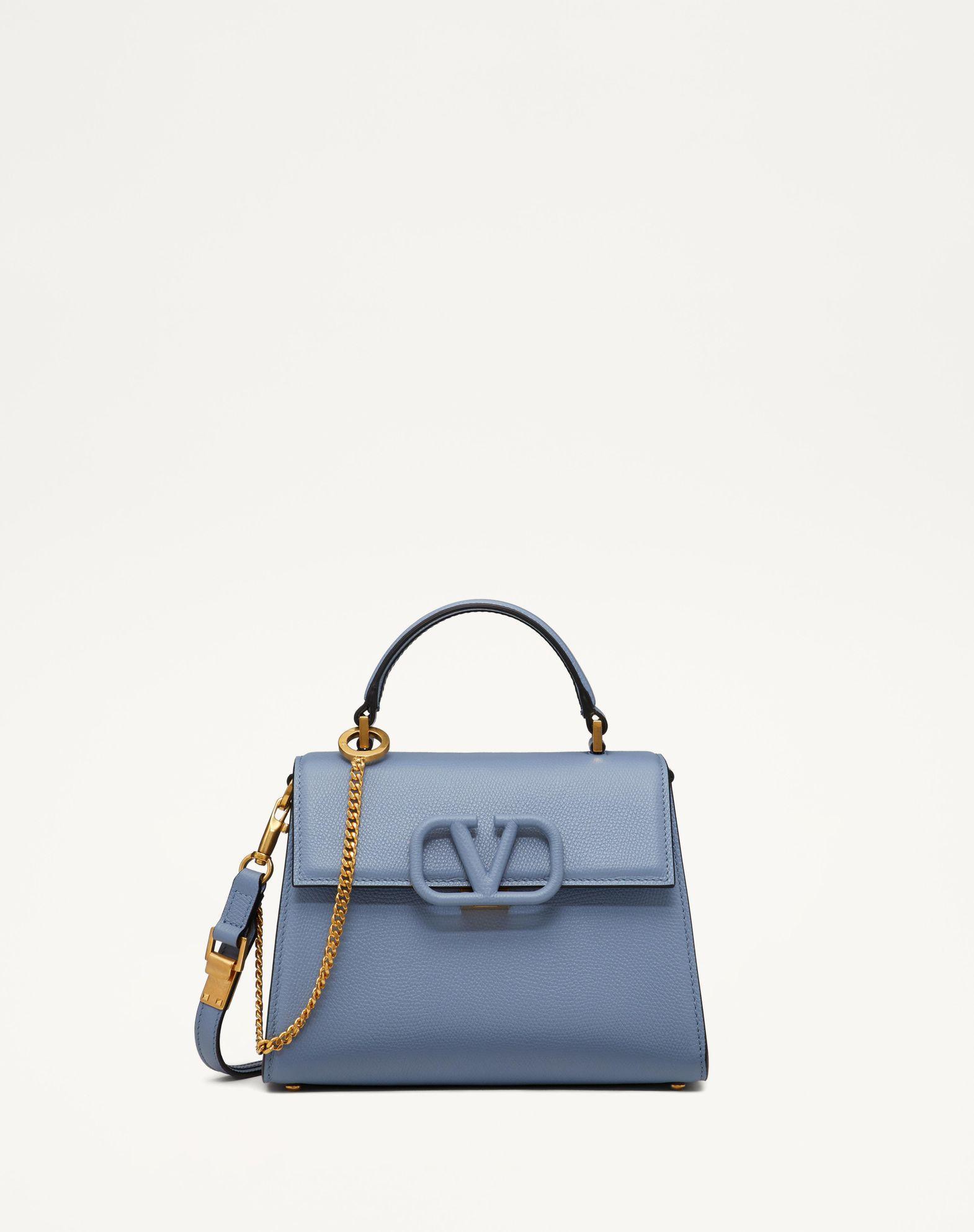 Small Vsling Grainy Calfskin Handbag Product Image