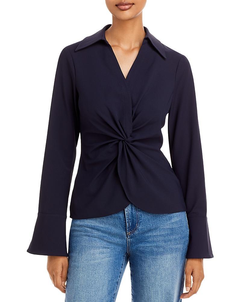 Womens Mckenna Twist-Front Blouse Product Image