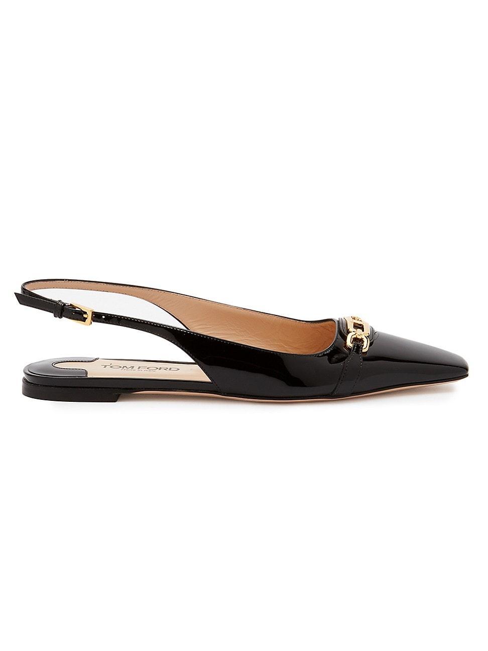 Womens Patent Leather Flats Product Image