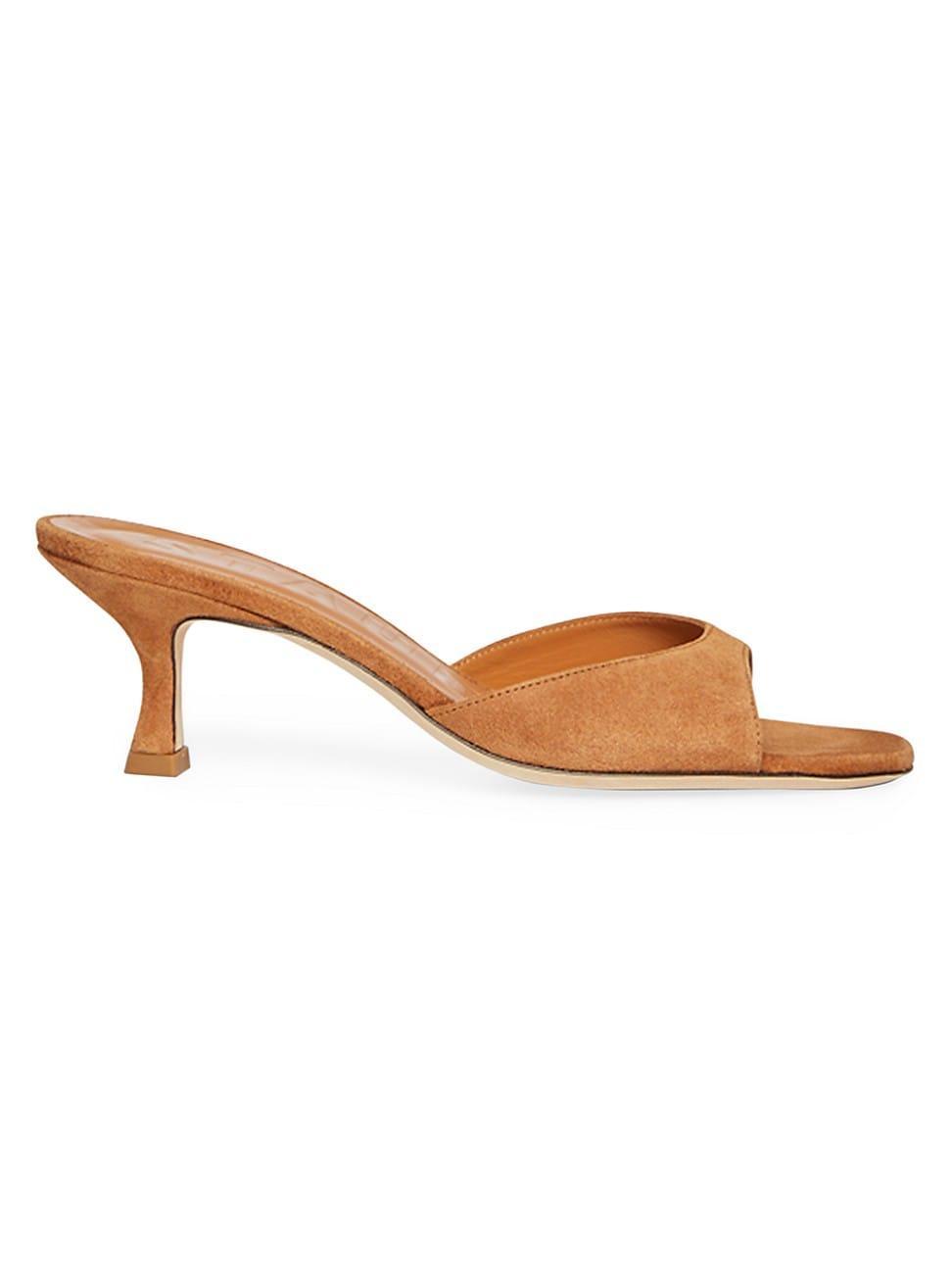 Womens Brigitte Suede Mules Product Image