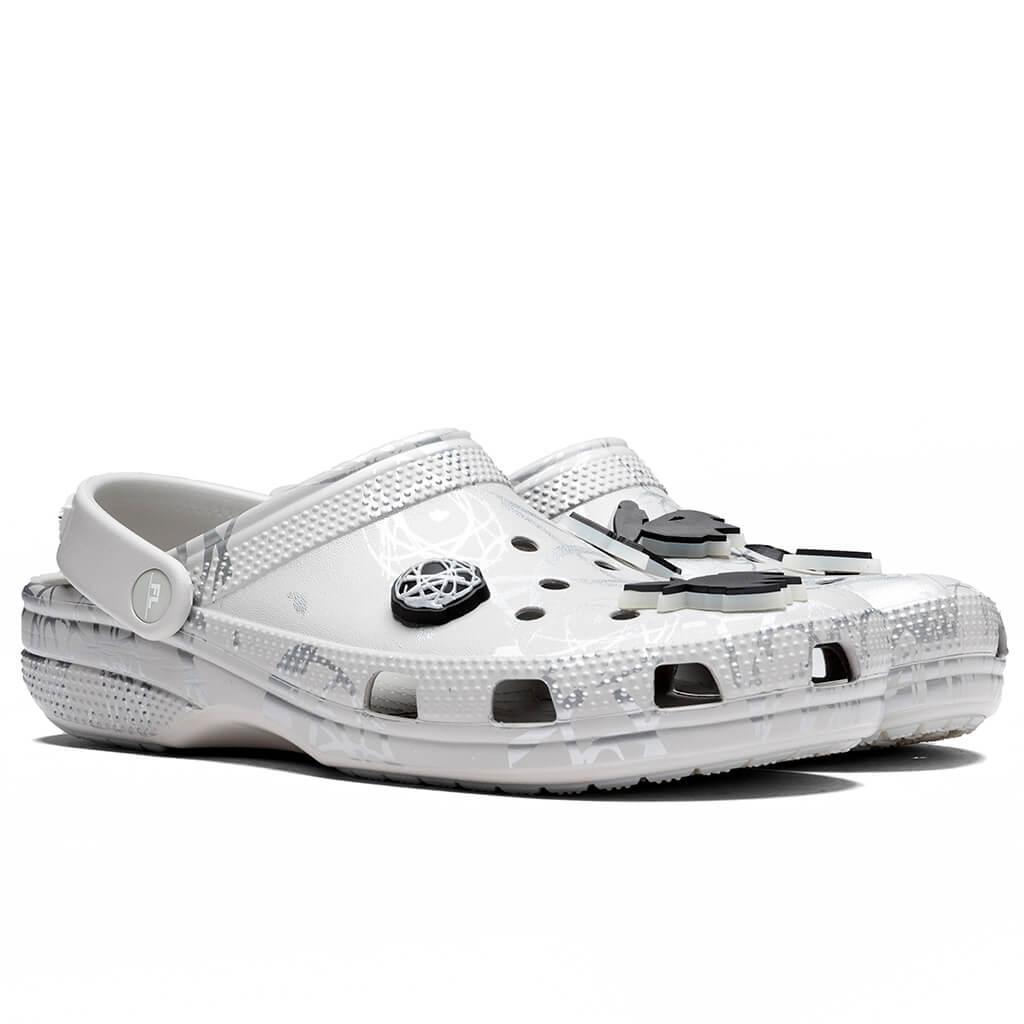 Crocs x The Futura Laboratories Classic Clog - Pearl White Male Product Image